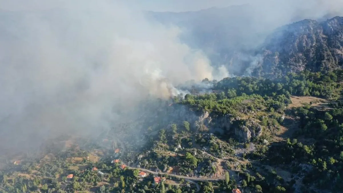 Dalaman yangını kontrol altında