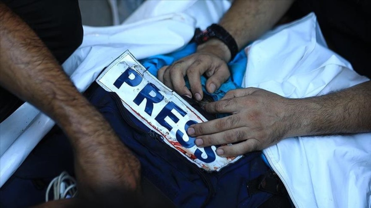 İsrail’in Gazze’de 1 yılda öldürdüğü gazeteci sayısı dünyada her sene öldürülenlerin 2 katı