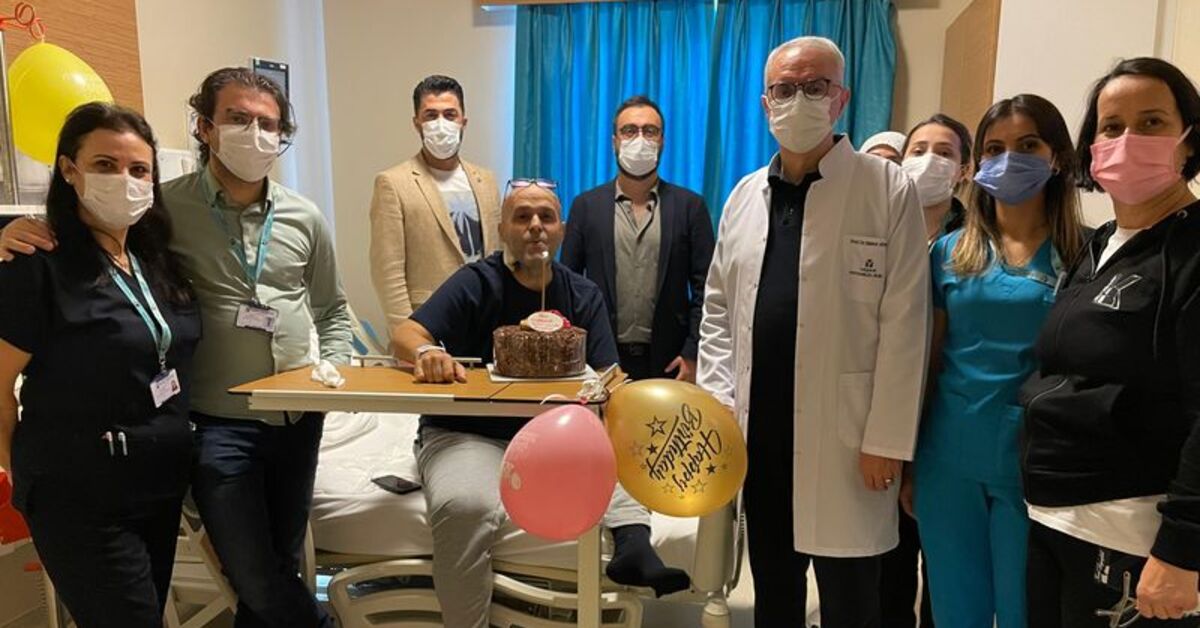 Doğum gününü nakledilen yeni karaciğeriyle kutladı