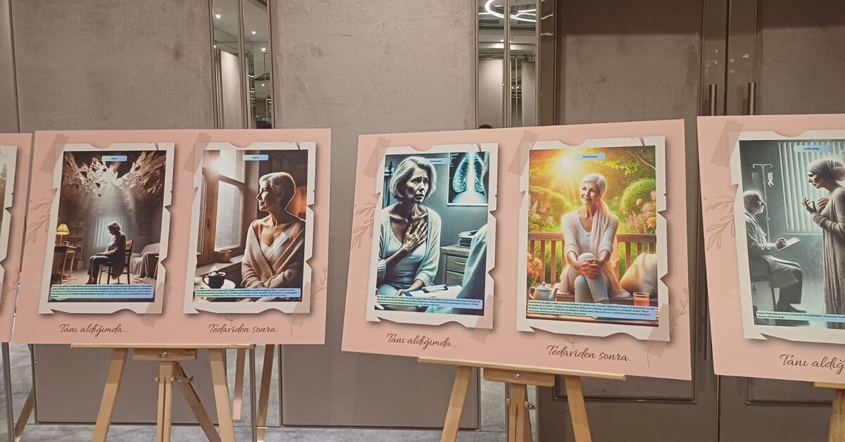 Kanser hastalarının duyguları yapay zekayla görselleştirildi