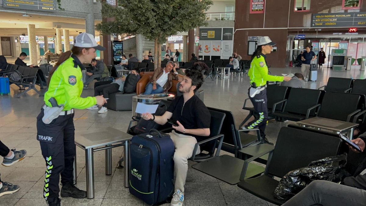 Konya’da bayram trafiği denetimi yapıldı