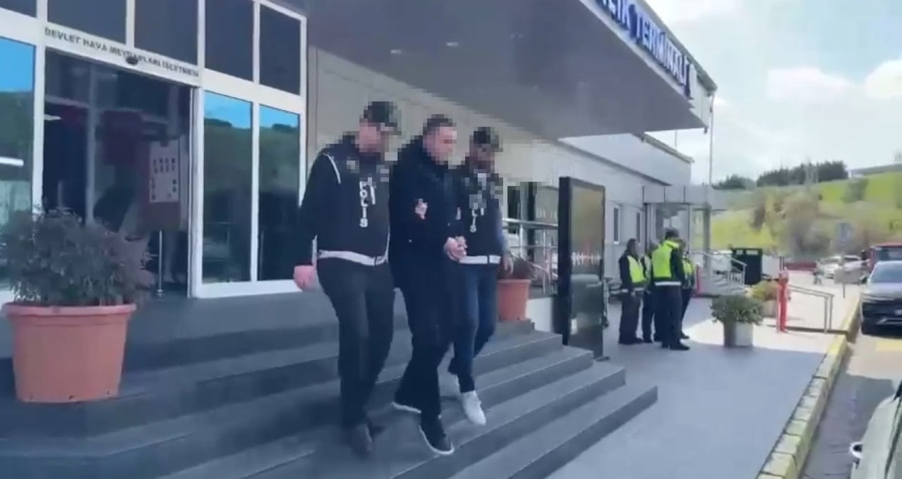‘Sarallar’ suç örgütü yöneticisi Atatürk Havalimanı’nda yakalandı
